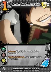 Taking The Gloves Off (XR) - 1st Edition
