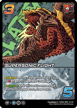 Supersonic Flight - Foil