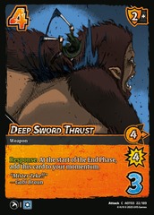 Deep Sword Thrust