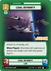 Legal Authority (Judge Promos) - Foil