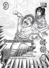 Unexpected Outcomes - Alternate Art - Foil
