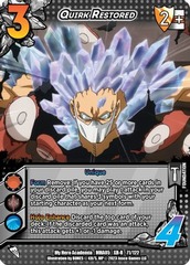 Quirk Restored (XR) - 1st Edition