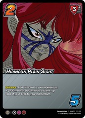 Hiding in Plain Sight (Time Shifted) - 1st Edition