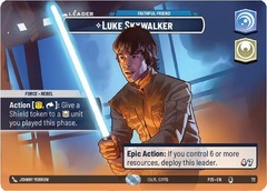 Luke Skywalker - Faithful Friend - Showcase Galactic Promo