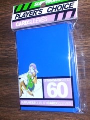 Player's Choice Standard Metallic Blue Sleeves