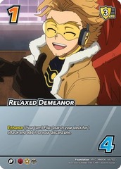 Relaxed Demeanor (XR) - 1st Edition