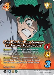 One For All: Full Cowling 8% Falling Roundhouse - Alternate Art