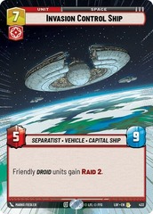 Invasion Control Ship - Hyperspace - Foil