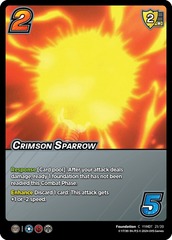 Crimson Sparrow (Time Shifted) - 1st Edition