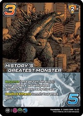 History's Greatest Monster - Foil