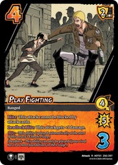 Play Fighting - Foil