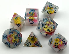 Flower Sharp Resin Dice