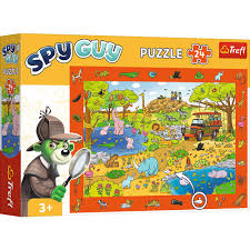 Puzzle - 0100 - Trefl - Spy Guy - Safari