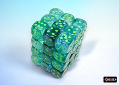 Borealis Kelp/Light Green Polyhedral Dice Set - CHX27995