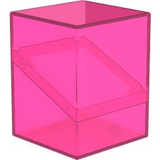 Ultimate Guard - Deck Case 100+ Boulder - Clear Rhodonite