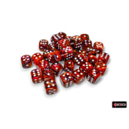 Festive Symphony/White Polyhedral Dice Set - CHX27943