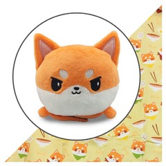 Plushie Tote: Orange Shiba Inu/Ramen - teeturtle