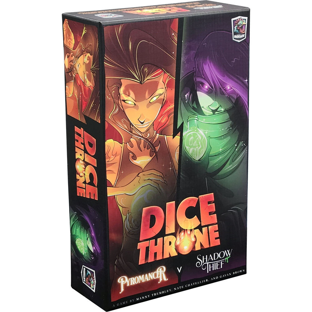 Dice Throne Season 1: Pyromancer vs. Shadow Thief