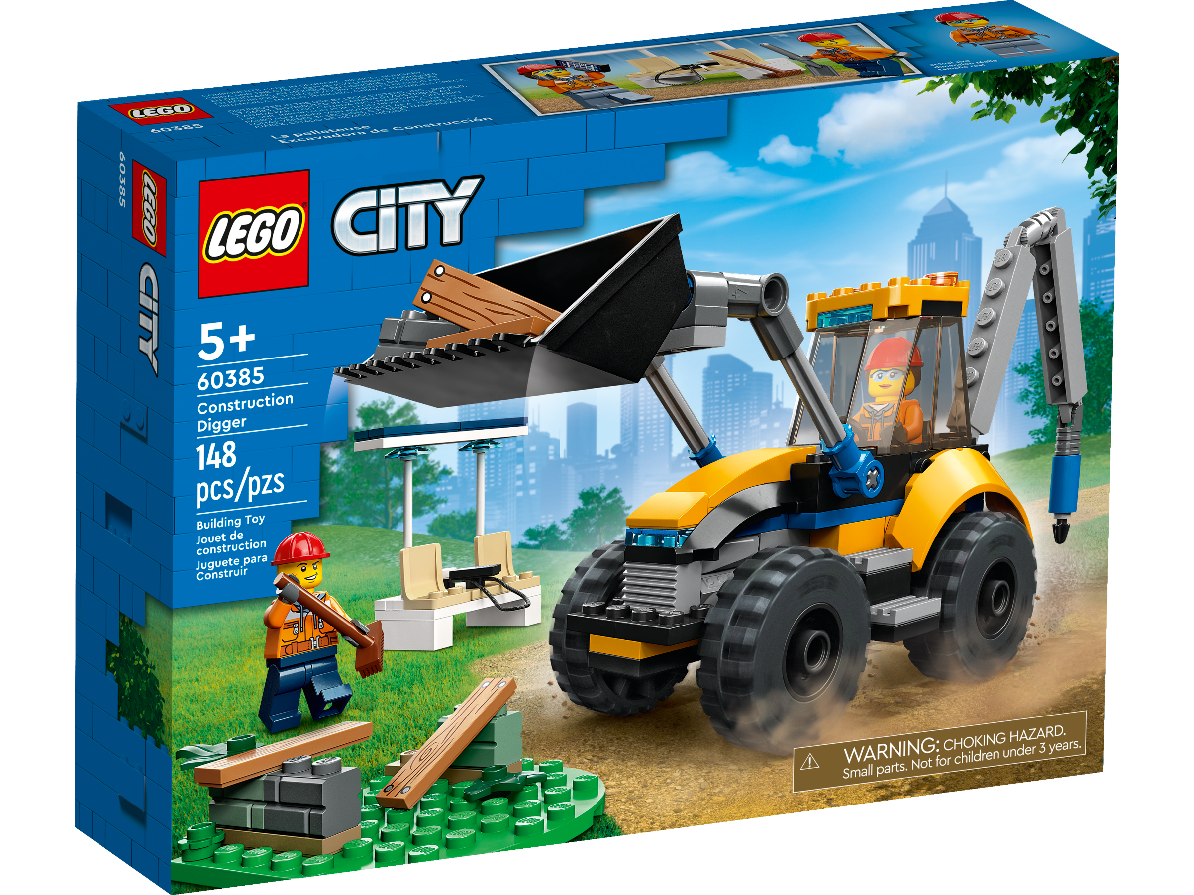 LEGO 60385 Construction Digger