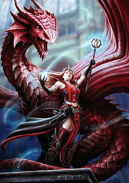 Puzzle - 1000 - Trefl - Scarlet Mage