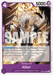 Alber - OP08-059 - U - (Two Legends Pre-release Promo)