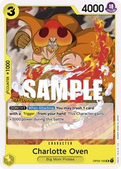 Charlotte Oven - OP03-105 - UC - (Pillars of Strength Pre-release Promo)