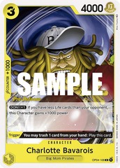 Charlotte Bavarois - OP04-106 - C - (Kingdoms of Intrigue Pre-release Promo)