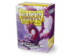 Dragon Shield Box of 100 in Matte Clear Purple