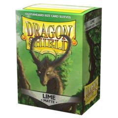 Dragon Shield Box of 100 in Matte Lime