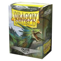 Dragon Shield Box of 100 in Matte Olive