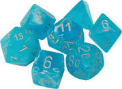 Luminary Sky W/Silver Polyhedral 7-Die Set - CHX27566