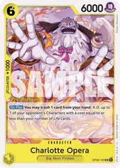 Charlotte Opera - OP08-102 - U - (Two Legends Pre-release Promo)