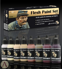 FLESH Paint Set