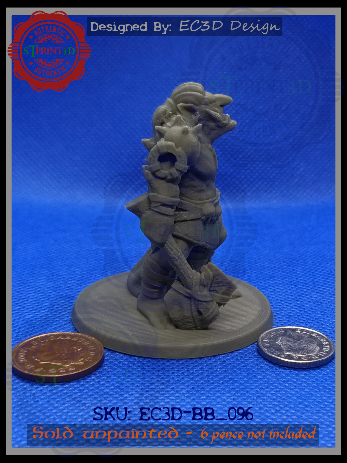 Troll B (Stone Axe & Net)