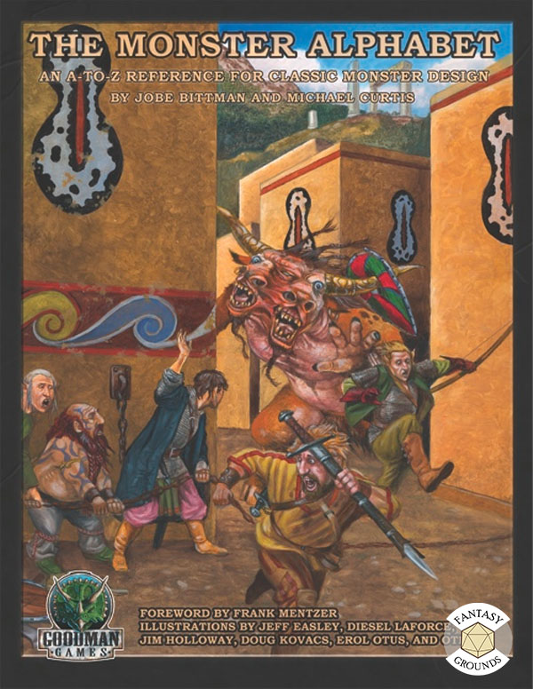The Monster Alphabet Colour Cover