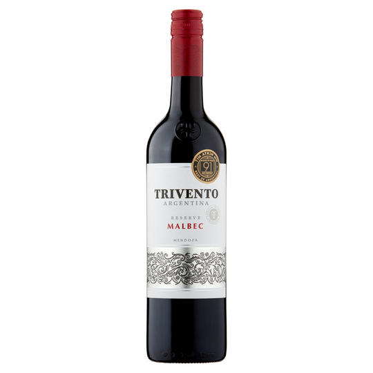 Trivento Reserve Malbec 13.5% Abv - 750ml Bottle