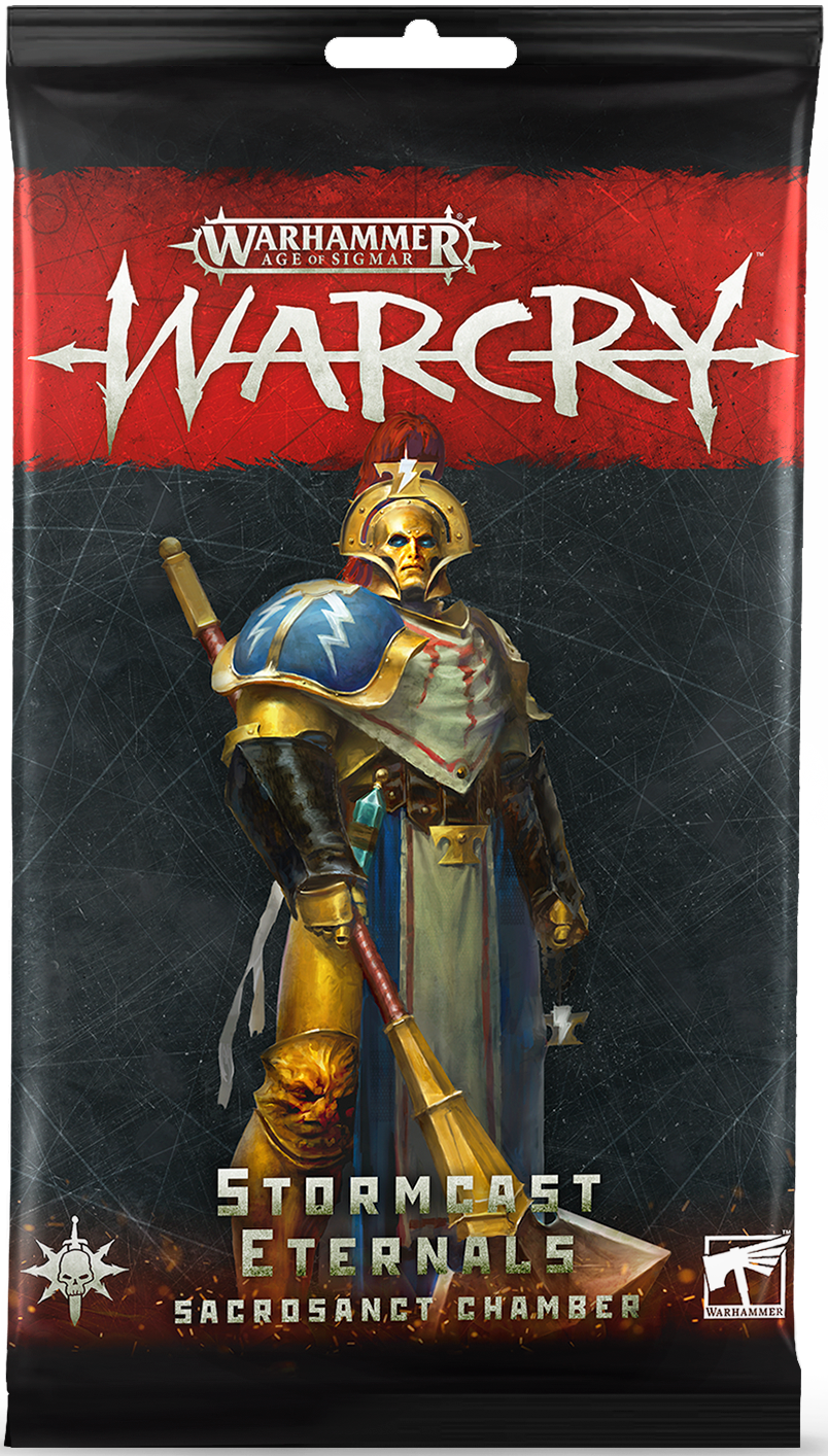 Warcry: Stormcast Eternals Sacrosanct Chamber Cards