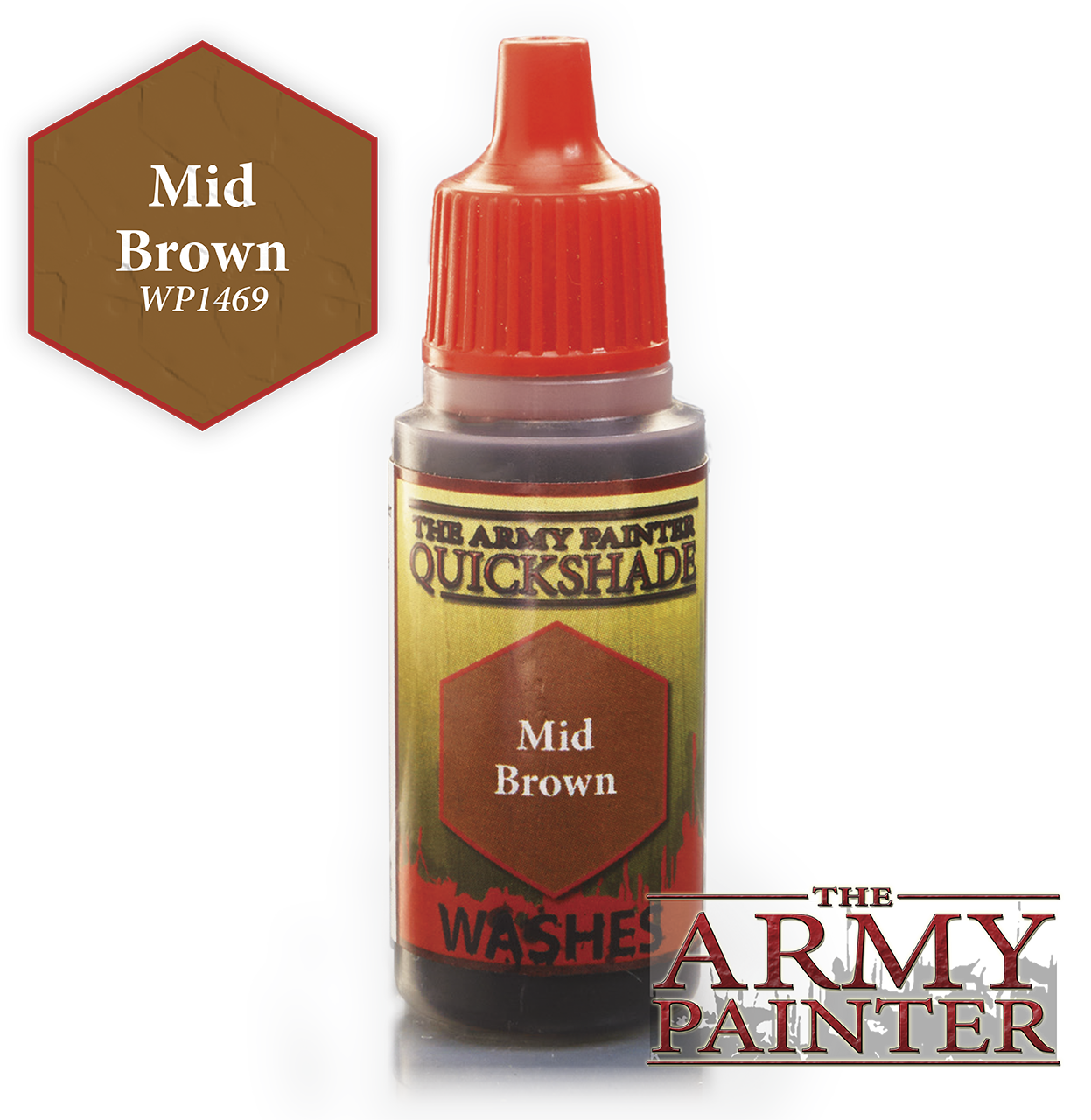 Warpaints: Mid Brown 18ml