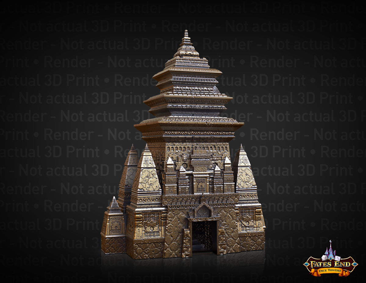 Monk Dice Tower