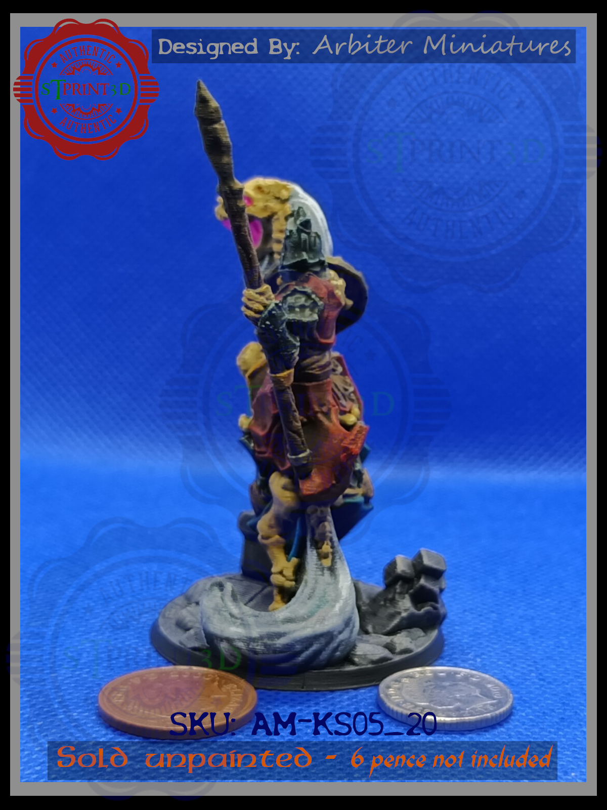 Skeleton Horse Rider 01