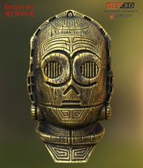 3PO Droid Tiki