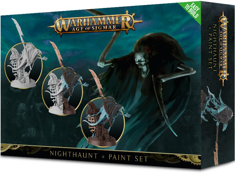 Age of Sigmar: Nighthaunt + Paint Set