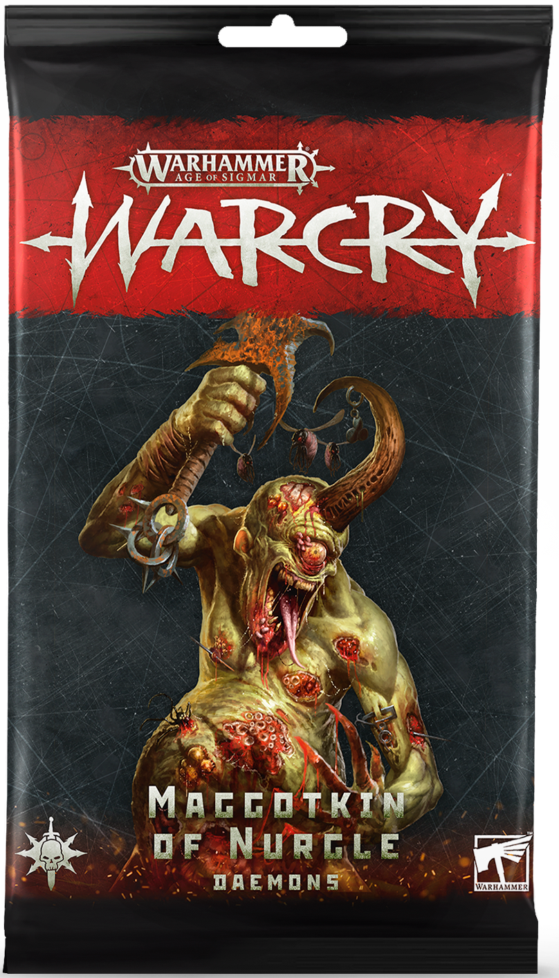 Warcry: Maggotkin of Nurgle Daemons Cards