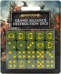 Age Of Sigmar: Grand Alliance Destruction Dice Set