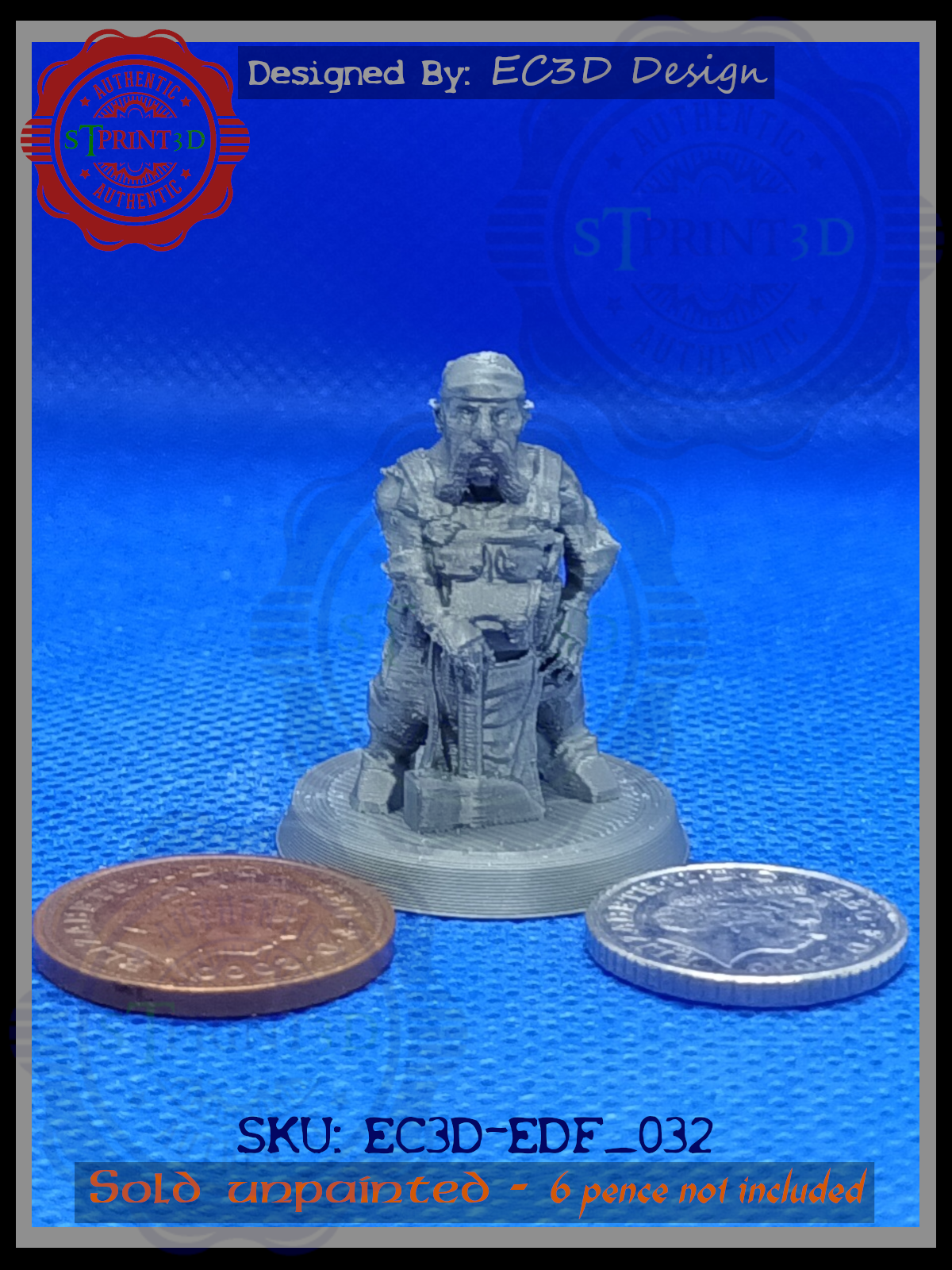 Blacksmith B (Dwarf Male)