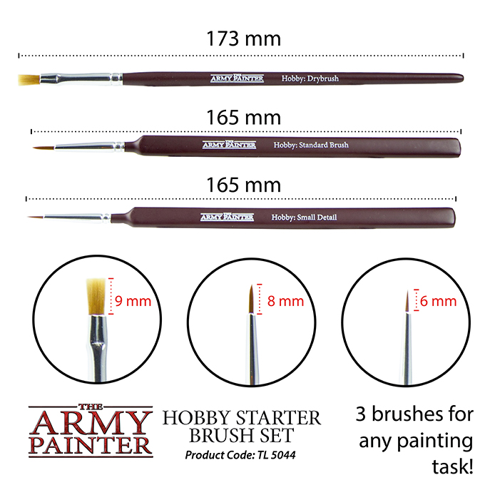 Hobby Starter Brush Set (2019)