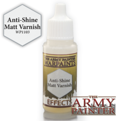 Warpaints: Anti-Shine Matt Varnish (100% match) 18ml