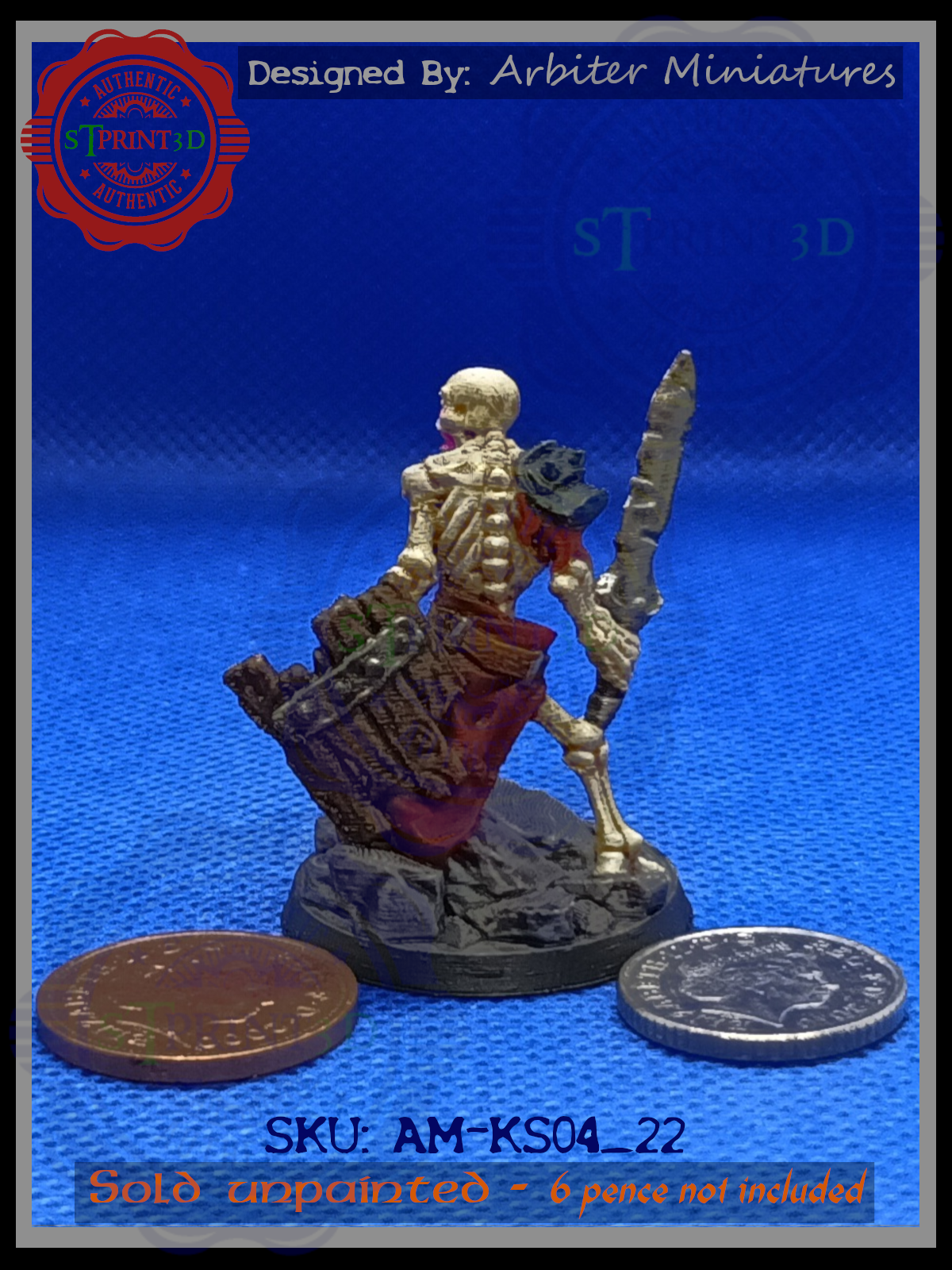 Skeleton 04 (Sword & Wood Shield)