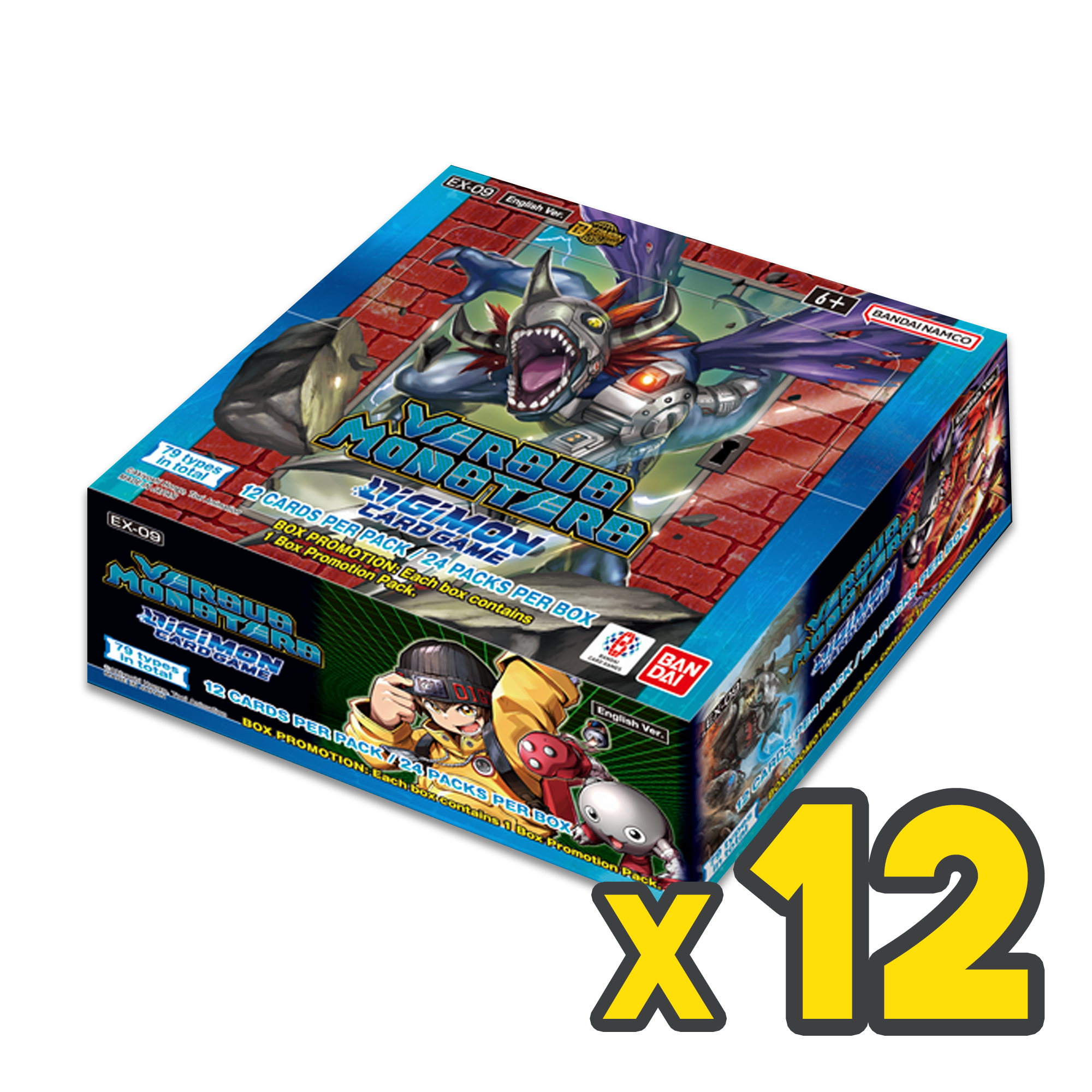 Versus Monsters Booster Box Case EX09