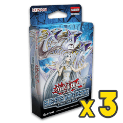 Blue-Eyes White Destiny Structure Deck x3